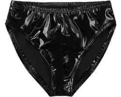 Heren Slip in Lakleer Look - Strakke Bikinislip en Ondergoed