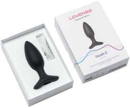 Lovense - Hush 2 Vibrerende Buttplug Met App - Zwart — thumbnail 14