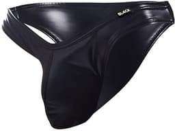 Cut4Men - Sexy Wetlook Herenslip - Boost - Zwart XL — thumbnail 4
