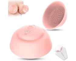 Ynkkvre - Borstmassageapparaat - Vrouwen - 10 Vibratiemodi - Nippelsauger en borstvergroting - 360° draaibare nippelvibrator