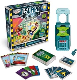 Interactief Bordspel - Ontsnappingsspel Thuis - Spannende Uitdaging - Diverse Puzzels - 262 x 382 x 92 cm - Meerkleurig — thumbnail 2