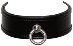 Verstelbare lederen halsband — thumbnail 2