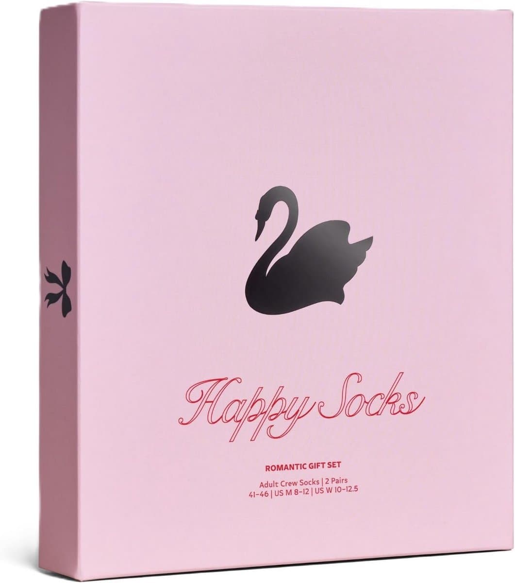 Vrolijke Sokken Cadeauset 2-Pack Maat 36-40 Cadeaubox — afbeelding 1