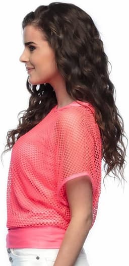 Sexy Visnet Top voor Dames - Perfect voor Feest of Carnaval — thumbnail 5