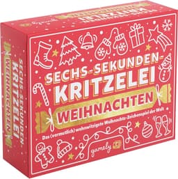 Tekenspel Kerst - Feestspel - Gezellig Samenzijn - Razendsnel - 2-14 spelers — thumbnail 1