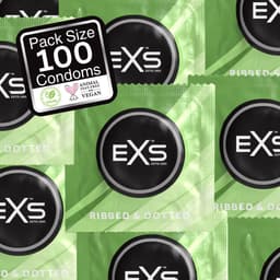 EXS Ribbed and Dotted 100 condooms — thumbnail 14