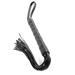 Erotische Zweep – BDSM – Bondage – Sm zweepje – Leer - Zwart — thumbnail 4