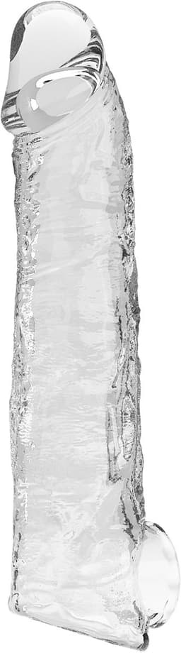 Pretty Love - Verlengende Penis Sleeve - 26 cm - Transparant — thumbnail 9