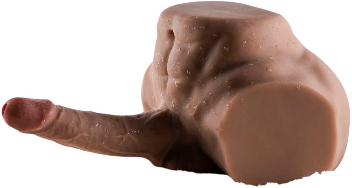 XXL Realistische Bruine Masturbator – 4,7 kg – Zwaar Model met 18 cm Vorm – Premium Kwaliteit — afbeelding 1
