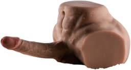 XXL Realistische Bruine Masturbator – 4,7 kg – Zwaar Model met 18 cm Vorm – Premium Kwaliteit — thumbnail 1
