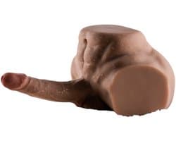XXL Realistische Bruine Masturbator – 4,7 kg – Zwaar Model met 18 cm Vorm – Premium Kwaliteit