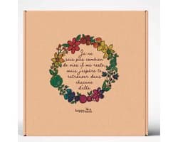 Cadeau Set - Romantisch Geschenk - Valentijnsdag Verrassing - Speciale Doos - 33x33x4.5cm - Wit