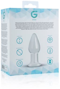 Gildo - Glazen Buttplug No. 24 - 9,4 cm — thumbnail 3