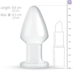 Gildo - Glazen Buttplug No. 25 - 9,5 cm — thumbnail 3