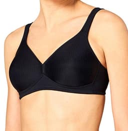 Dames BH zonder Vulling en Beugel in Zwart - Modern Soft + Cotton — thumbnail 1