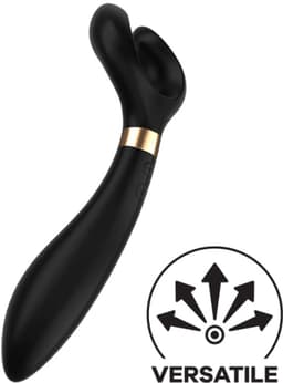 Satisfyer Partner Multifun 3, vibrator voor vrouwen, mannen en paren, vibrator met 100 vibratiecombinaties, 180° draaibare kop, accutechnologie, waterdicht — thumbnail 5
