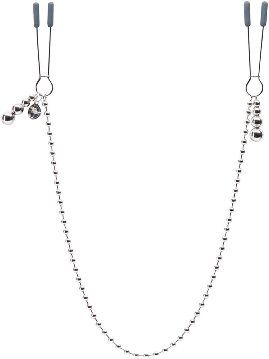 Tepelklemmen - Luxe - Verstelbaar - Zilver — afbeelding 1