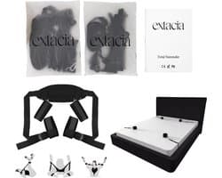 Extacia 2 BDSM Setjes - Bed Handboeien - Bondage Handboeien - Sex Toys voor Koppels - Seksspeeltjes - SM