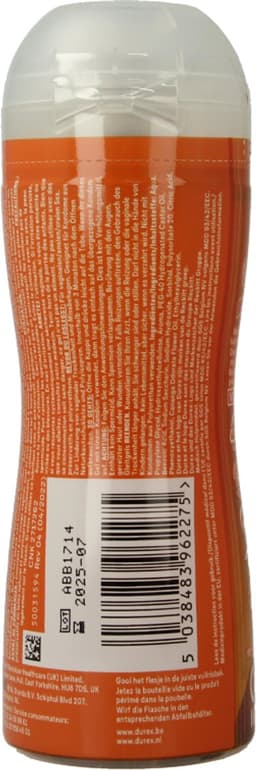 Durex Massage Olie en Glijmiddel 2-in-1 - Sensual met Ylang Ylang - waterbasis - 200 ml — thumbnail 10