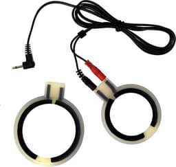 Rimba Electro Sex cock rings bi-polar round 2 pcs — thumbnail 1