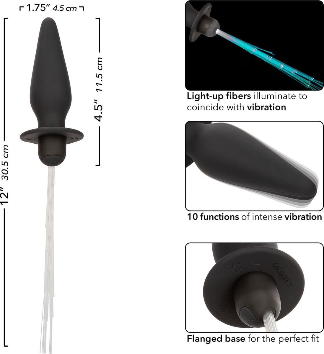 Vibrerende Verlichte Anale Sonde — afbeelding 1