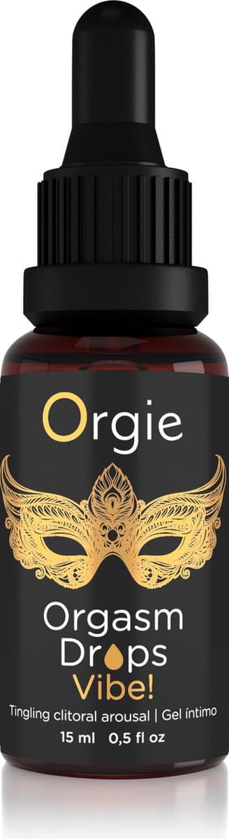 Orgie - Orgasm Drops Vibe! - Stimulating Drops - 0.5 fl oz / 15 ml — afbeelding 1