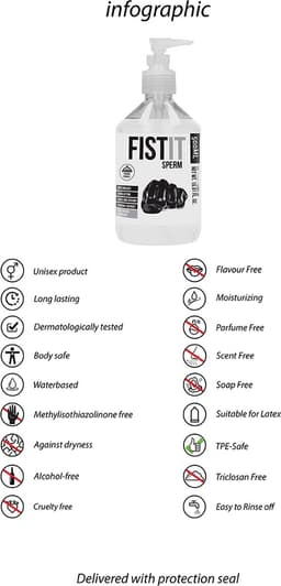 Shots - Fist It Sperma achtig Glijmiddel — thumbnail 10
