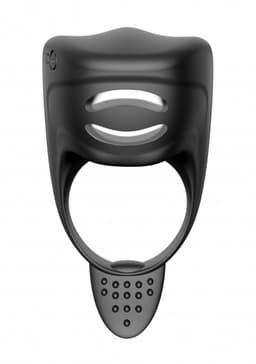 Shots - ElectroShock E-Stimulatie Cockring C-Spot Massager black — thumbnail 5