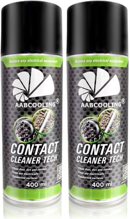 Contact Cleaner 2x400 ml - interieurreiniger - snel drogend - beschermt elektrische onderdelen - m-winkel — thumbnail 1