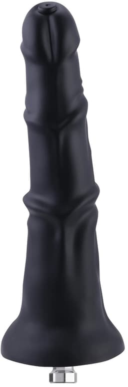 Hismith Fantasy Anale Dildo 24 cm – Siliconen Dildo met Zuignap en KlicLok – Zwart — thumbnail 2