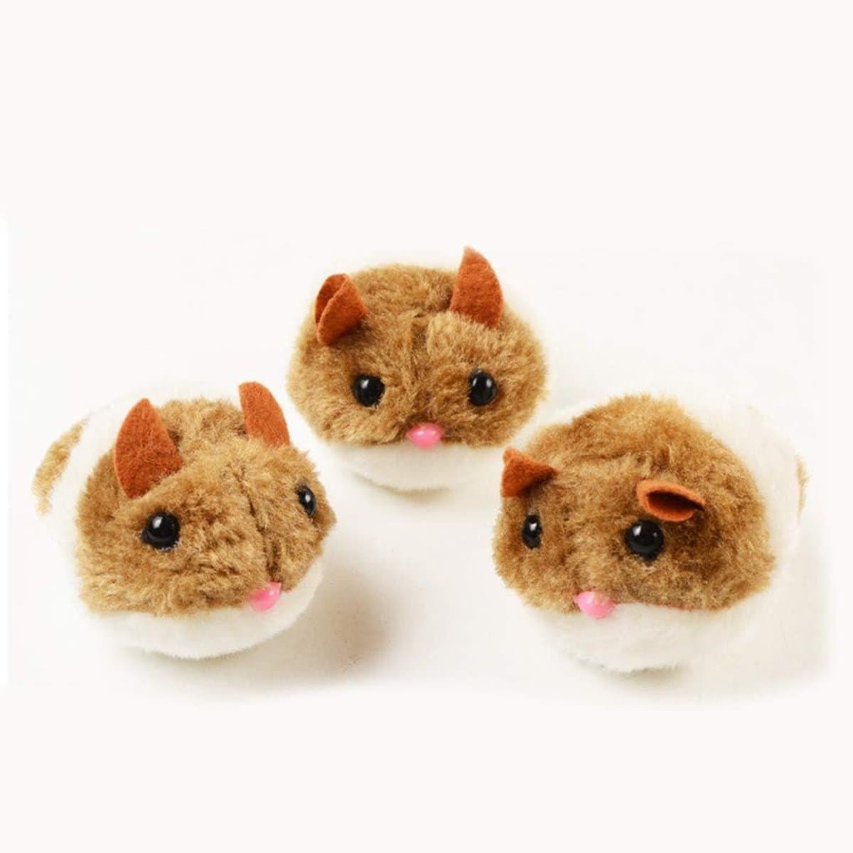 String Muis Vibrerende Beweegbare Interactieve Speelgoed Pluche Muizen Voor Katten Kitten Huisdieren Katzenspielzeug Set Mit Katzentunnel — afbeelding 1