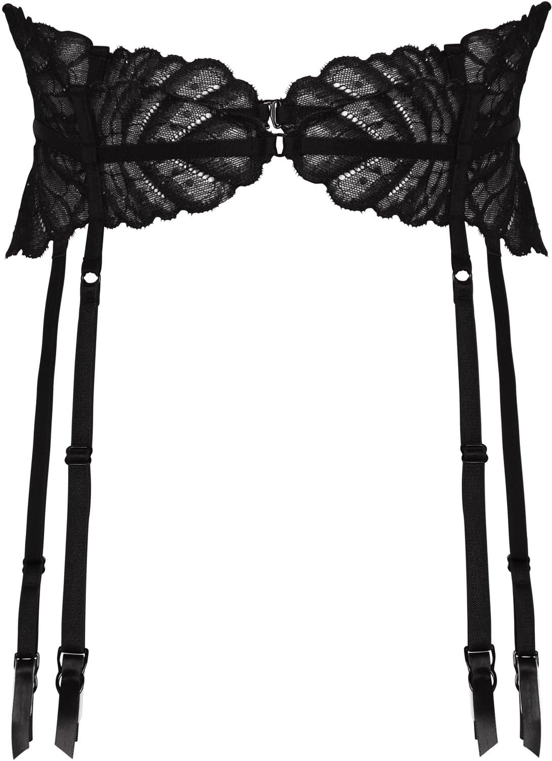 Hunkemöller Suspenderbelt Erica Zwart — afbeelding 1