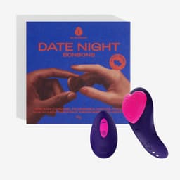 The Oh Collective The Love Game - Erotische cadeauset - draagbare koppelvibrator met afstandsbediening + libido bonbons — thumbnail 3