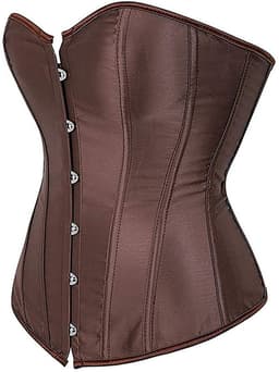 Sexy dameskorset – Gotisch kanten korset – Taillecorrigerende shapewear – Nauwsluitend lijfje met vetersluiting – Perfect voor gothic stijl, cosplay en Halloweenkostuums – zwart – Maat L — thumbnail 2