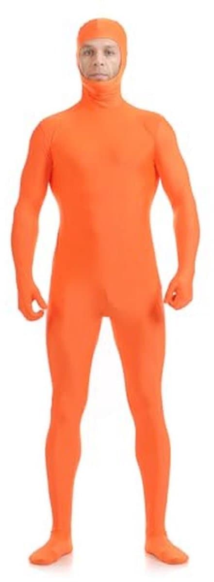 ATHX Heren en vrouwen Spandex Open Gezicht Bodysuit Kostuum Volwassen Stretchy Halloween Cosplay Body Pak Outfits — afbeelding 1