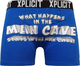 Set van 3 Heren Boxershorts - Grappig Ondergoed met Korte Pijpjes — thumbnail 5