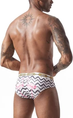 Glanzende Boxershorts voor Heren - Metallic Korte Broek voor Disco en Clubwear — thumbnail 5