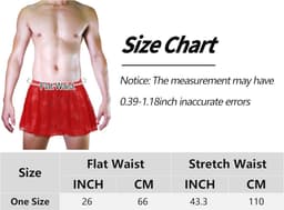 Sexy slipje set voor mannen - Sissy lingerie en erotische rok lingerie — thumbnail 3