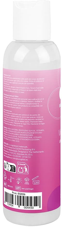 EasyGlide - White Glijmiddel op Waterbasis - 150 ml — thumbnail 8