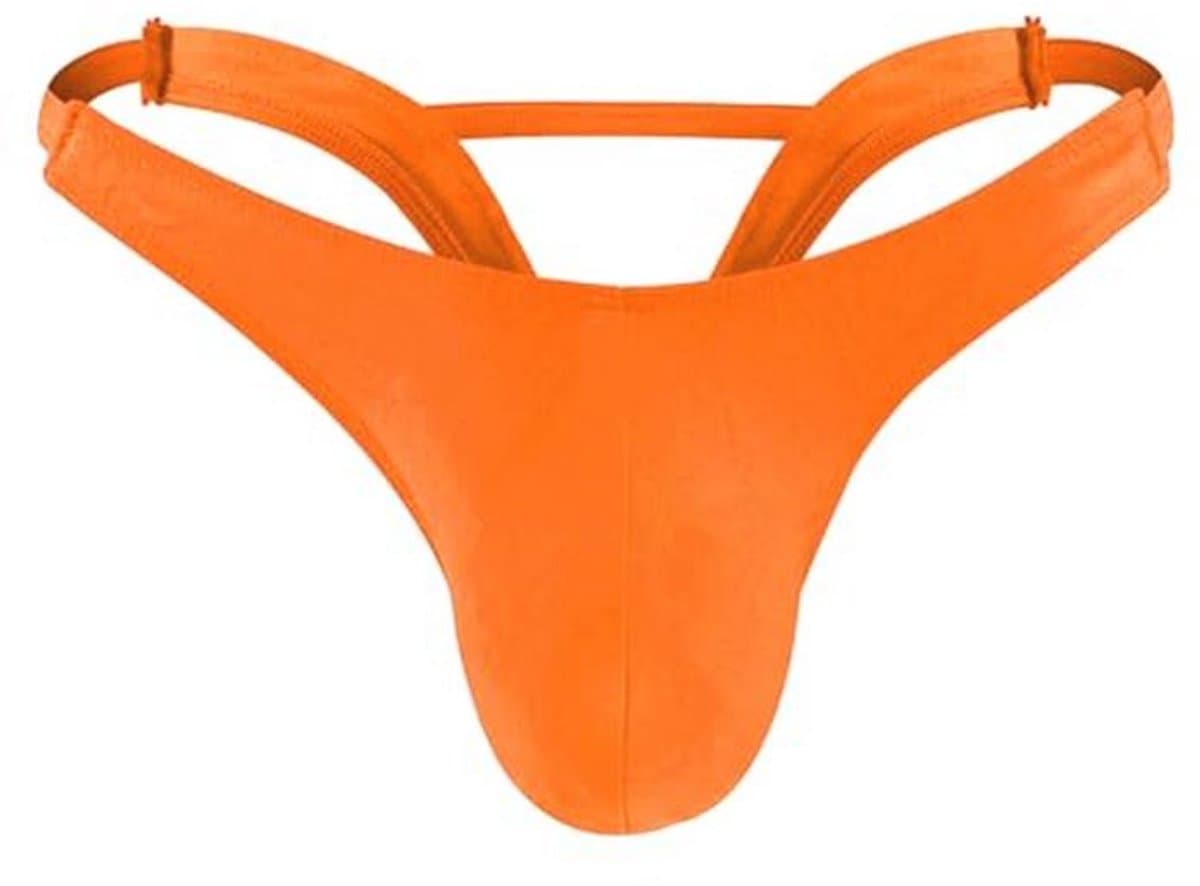 Heren Tanga Jockstrap Ondergoed Lage Taille String G-String Comfortabele Slip Ademend — afbeelding 1
