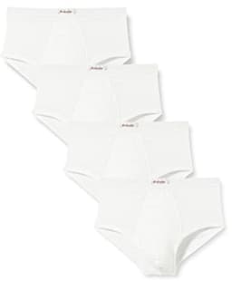 Heren Ondergoed Hoogwaardige Katoen 4-Pack – Comfortabele Open Slips met Hoge Taille — thumbnail 1