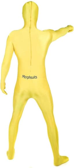 Zwart Full Body Pak voor Volwassenen - Stretchy Zentai Kostuum — thumbnail 4