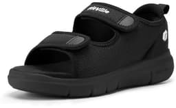 FitVille Wide Open Diabetic Sandals Men Orthopedic Shoes with Velcro Adjustable Bandage Shoes — thumbnail 1