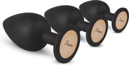 Teazers - Buttplug Set - 3 Delige Set - Buttplugs - Anal Plug - Sex Toys voor Vrouwen en Mannen - Seksspeeltjes - Zwart — thumbnail 2