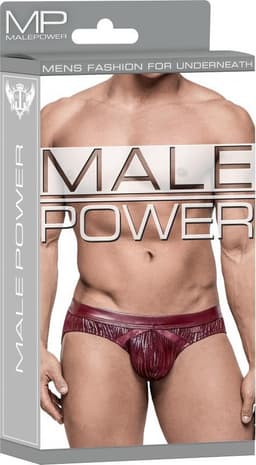 Male Power - Insert Bikini - Burgundy — thumbnail 2