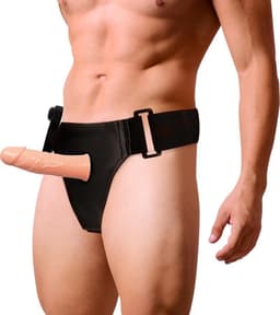 HARNESS ATTRACTION | Harness Attraction Gregory Strap-on Hollow Extender Vibrator 16.5 X 4.3 Cm — thumbnail 3