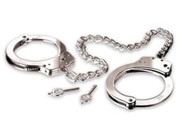 Pipedream Fetish Fantasy HandBoeien Metal Leg Cuffs zilver — thumbnail 3