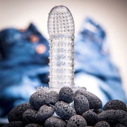 Penis sleeve 15 cm EIS | Sex speeltje voor mannen | Stretchy breedte met nop structuur | Cockring sleeve zonder verzachter | Penis ring knuffel — thumbnail 2
