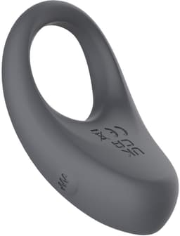 EasyToys Ring Play – Grijs Cockring – Penisring – Vibrerende Cockring voor Mannen en Stellen – Penis Stimulator – Seksspeeltje voor Koppels – Oplaadbaar via USB – Waterdicht – Intiem Sex & Seks Speeltje – Discreet Cadeau voor Mannen — thumbnail 4