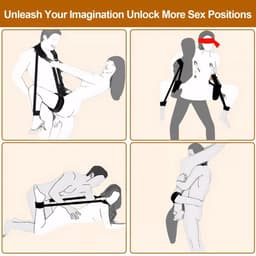 Bondage seksspeeltjes voor koppels voor nek tot pols, dij, sekssling en enkel, SM-kits, beperkingen voor set, bondageset, beperkingenset, seksspeeltjes voor beginners — thumbnail 4
